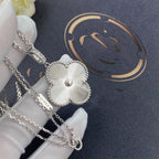 [Marin]CLOVER 25MM SILVER BIG CLOVER NECKLACE