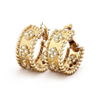 [Marin]PERLEE DIAMOND EARRINGS