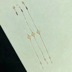 [Marin]CLOVER SINGLE FLOWER BRACELET