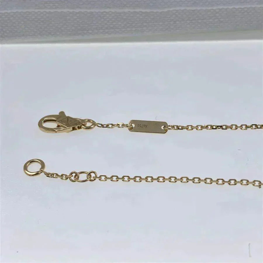 [Marin]BRACELET CLOVER CARNELIAN FLEUR UNIQUE