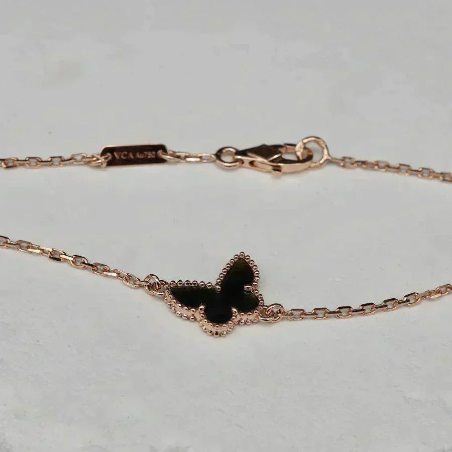[Marin]BUTTERFLY ONYX  BUTTERFLY BRACELET