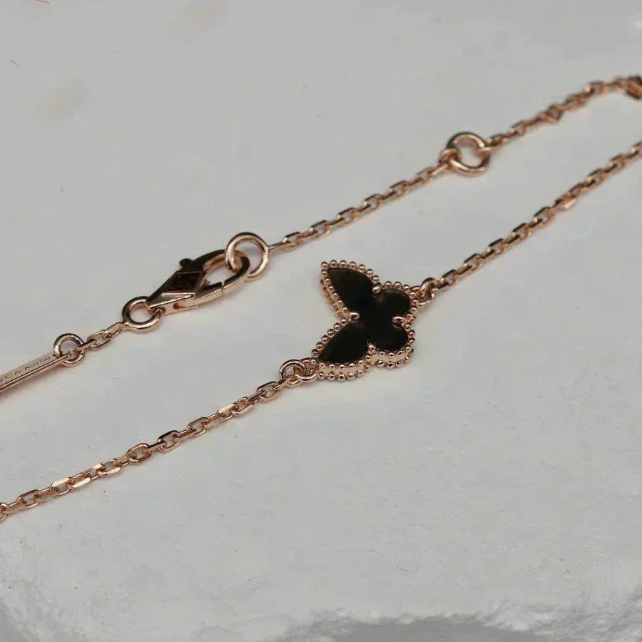 [Marin]BUTTERFLY ONYX  BUTTERFLY BRACELET
