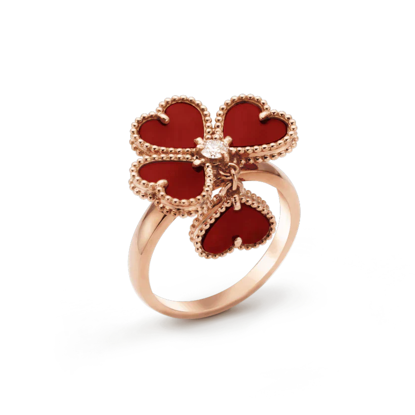 [Marin]SWEET CLOVER CARNELIAN RING