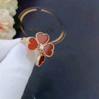 [Marin]SWEET CLOVER CARNELIAN RING