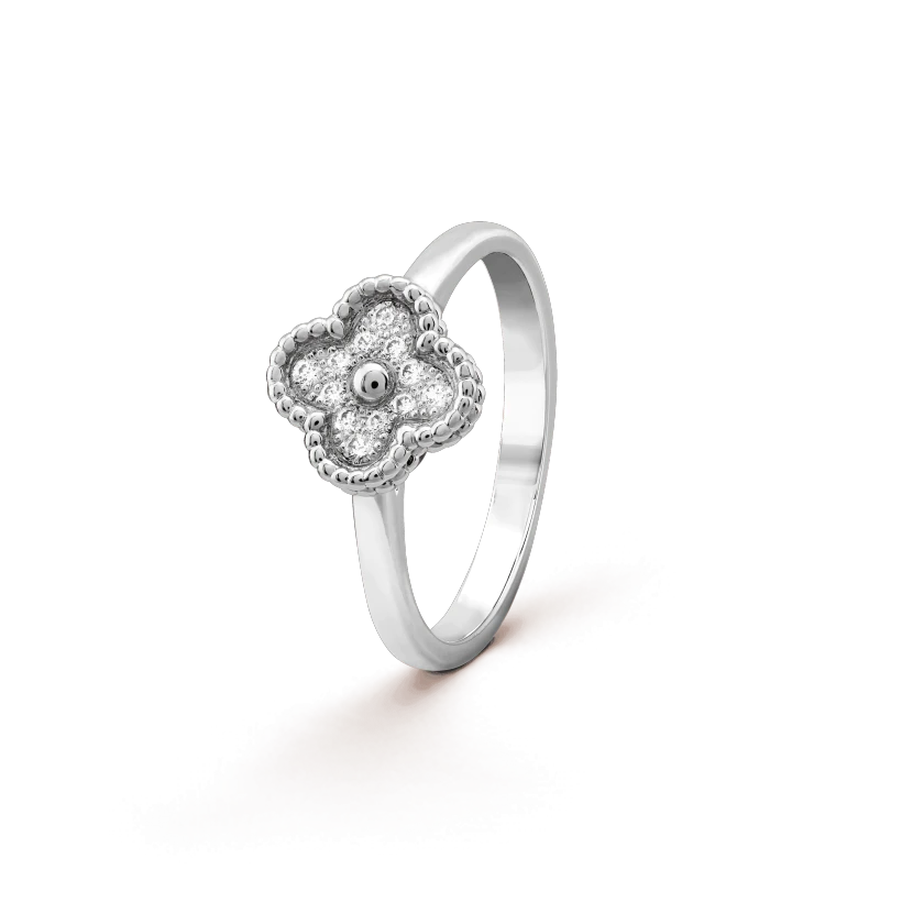 [Marin]CLOVER DIAMOND RING
