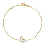 [Marin]BUTTERFLY DARK MOP BUTTERFLY BRACELET