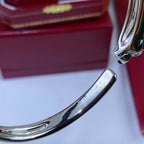 [Marin]BRACELET OUVERT PANTHÈRE ARGENT