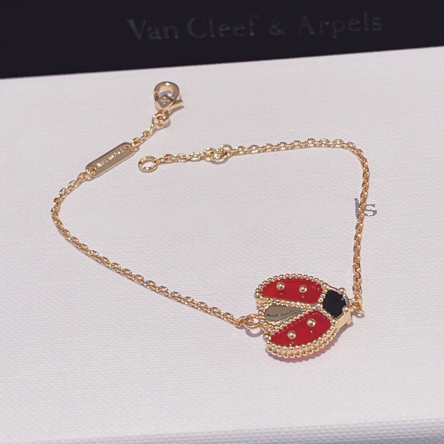 [Marin]LUCKY SPRING 1 MOTIF PINK GOLD BRACELET