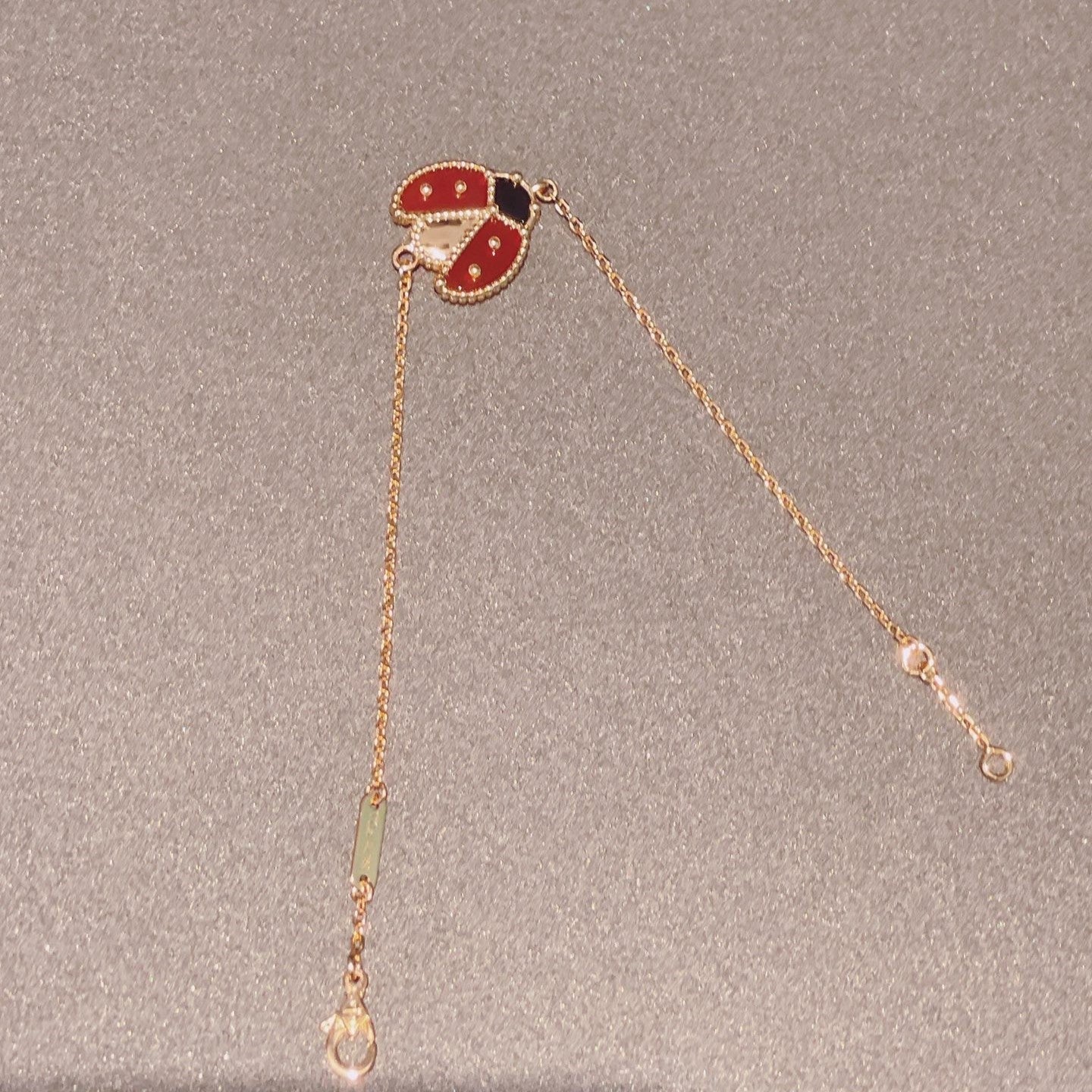 [Marin]LUCKY SPRING 1 MOTIF PINK GOLD BRACELET