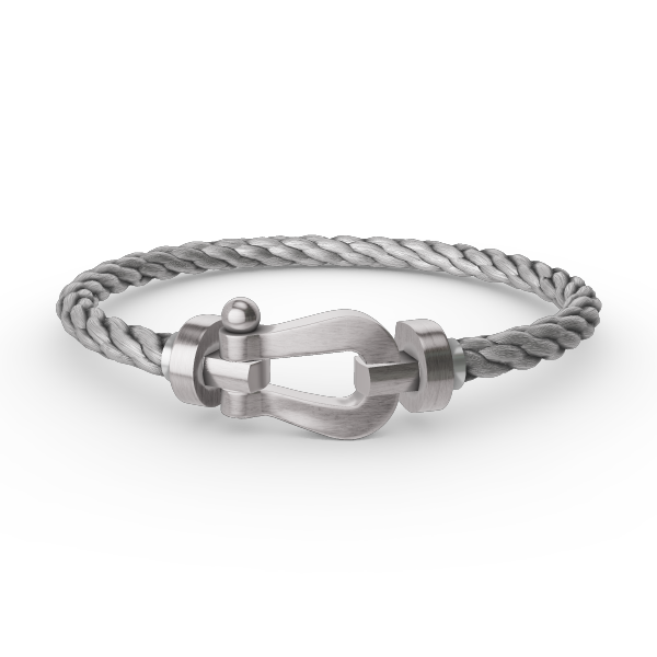 [Marin]FORCE LARGE HORSESHOE NO DIAMOND BRACELET SILVER