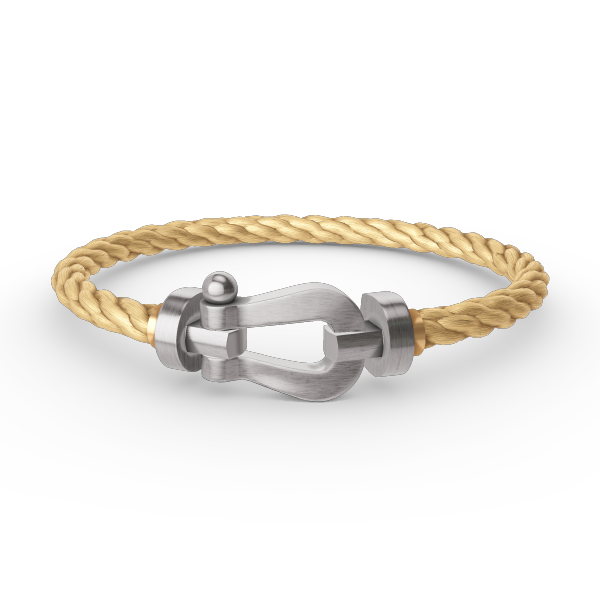 [Marin]FORCE LARGE HORSESHOE NO DIAMOND BRACELET SILVER
