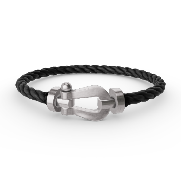 [Marin]FORCE LARGE HORSESHOE NO DIAMOND BRACELET SILVER