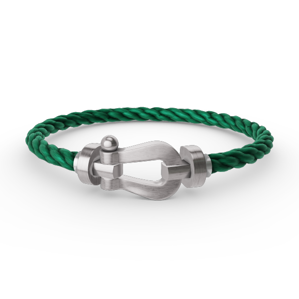 [Marin]FORCE LARGE HORSESHOE NO DIAMOND BRACELET SILVER