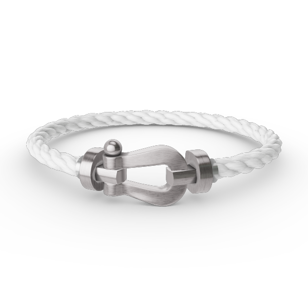 [Marin]FORCE LARGE HORSESHOE NO DIAMOND BRACELET SILVER