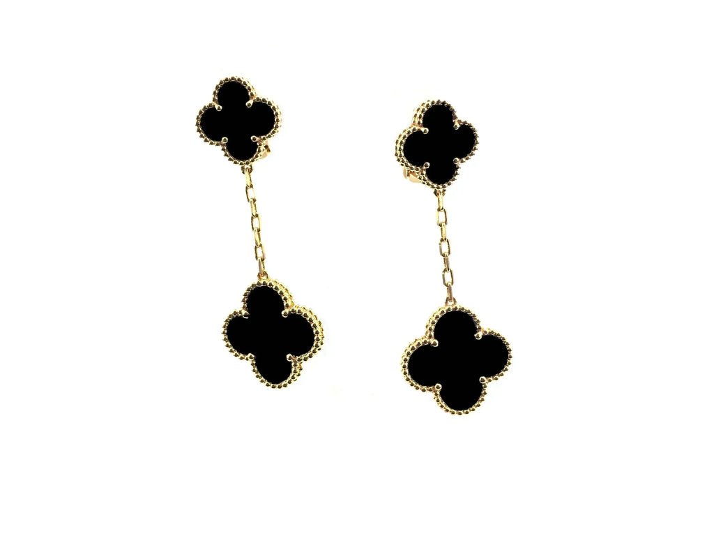[Marin]CLOVER 2 MOTIFS  EARRINGS (MULTIPLE CHOICESC