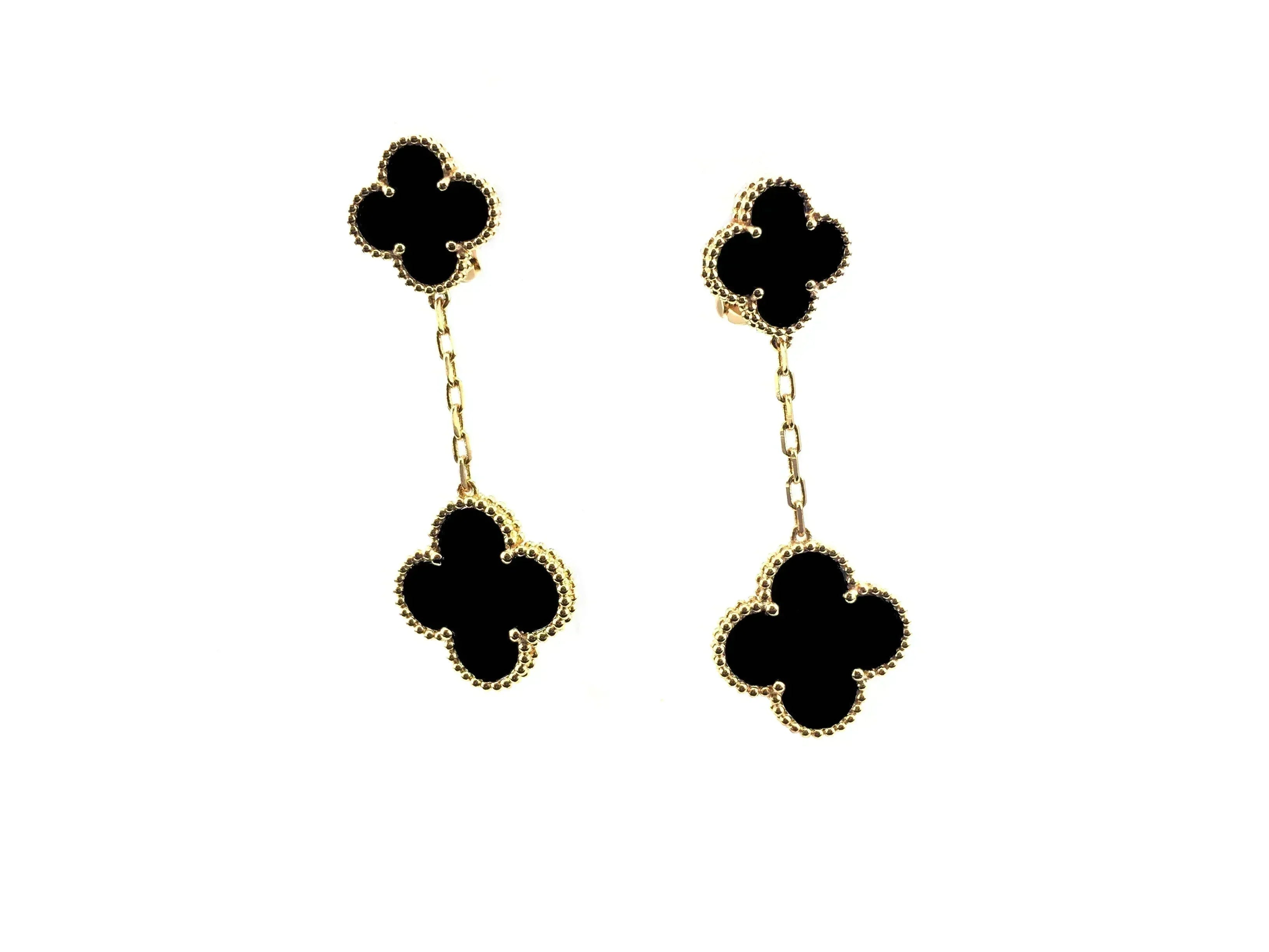 [Marin]CLOVER 2 MOTIFS  EARRINGS (MULTIPLE CHOICESC
