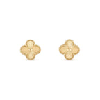 [Marin]CLOVER MEDIUM 1 MOTIFS LASER EARRINGS