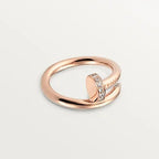 [Marin]JUSTE RING 2.65MM PINK GOLD DIAMOND