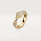 [Marin]PANTHERE PINK GOLD DIAMOND RING