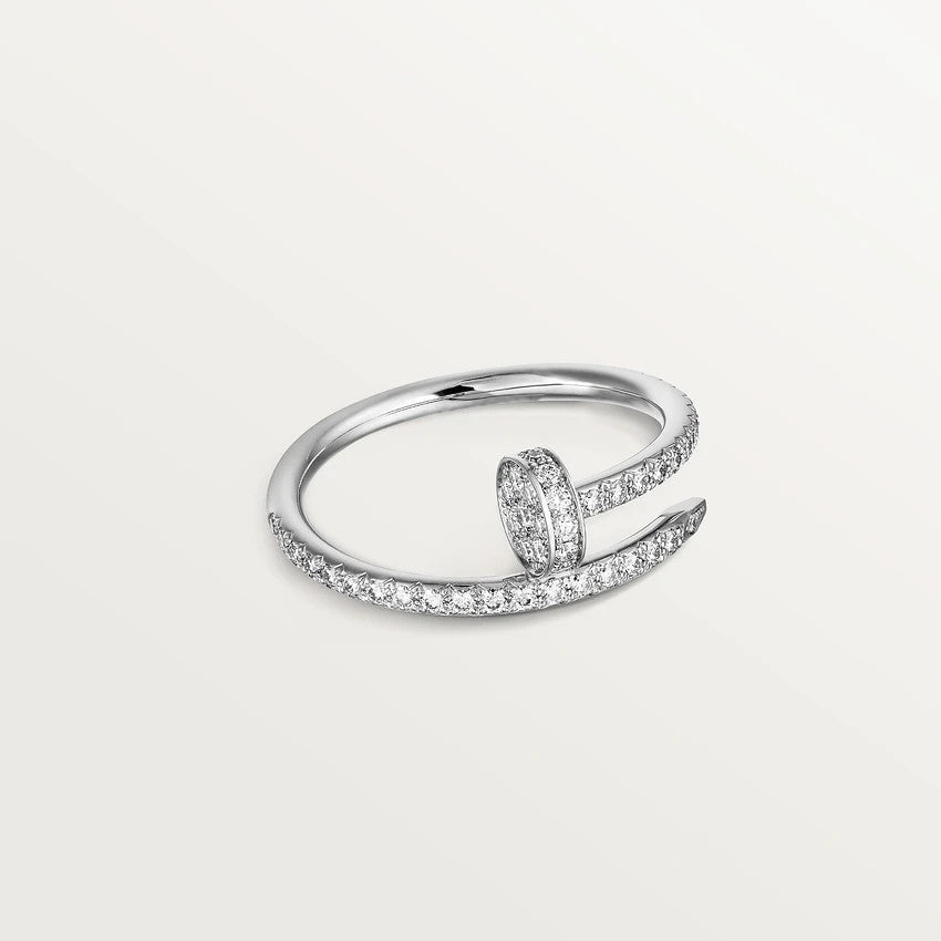 [Marin]JUSTE RING 1.8MM SILVER DIAMONDS