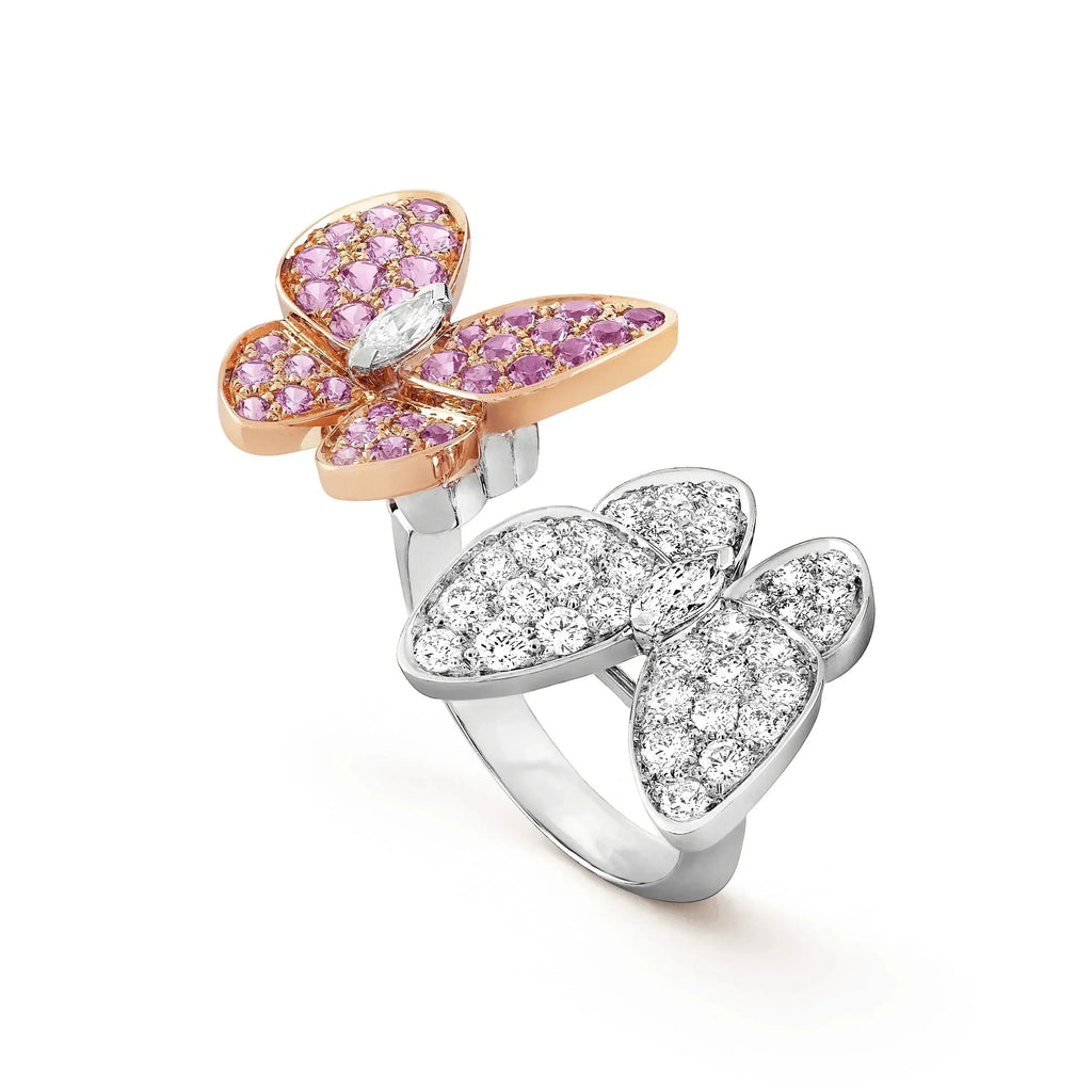 [Marin]TWIN BUTTERFLY DIAMOND RING